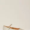 Aeyde Cleo leather pointed ballerina