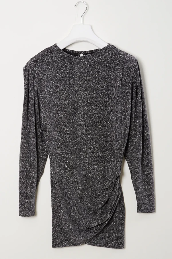 benedicte lurex jersey dress