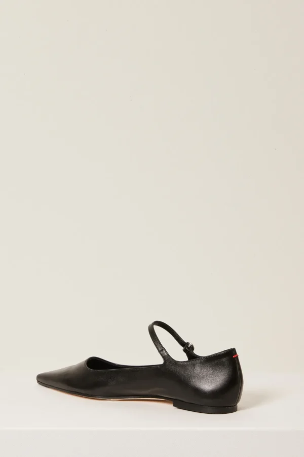 Cleo leather pointed ballerina