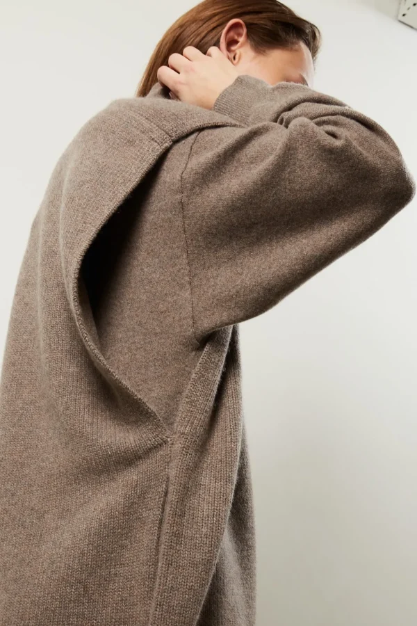 East long cashmere cardigan