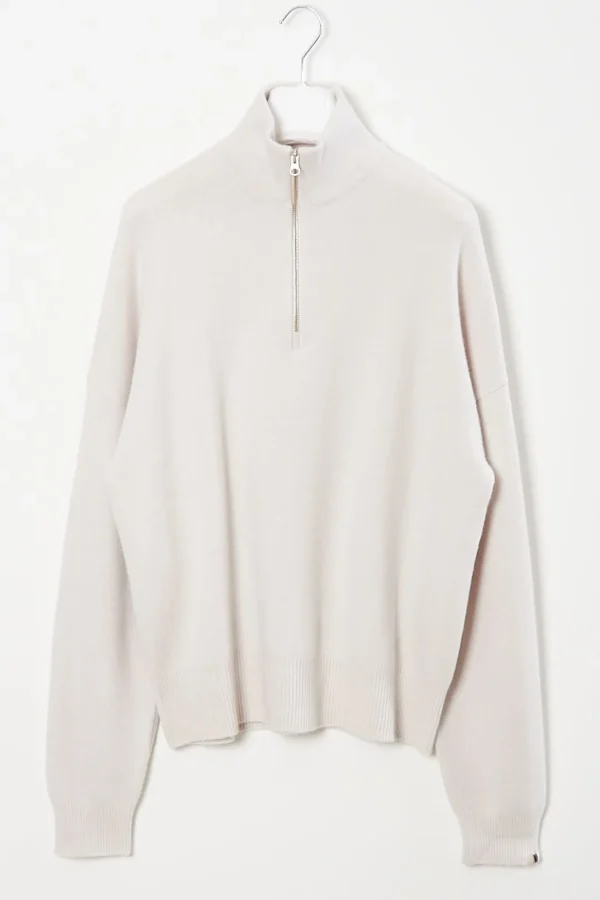extreme cashmere Hike zip neck sweater