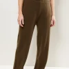 Extreme cashmere No104 wide leg trousers brown