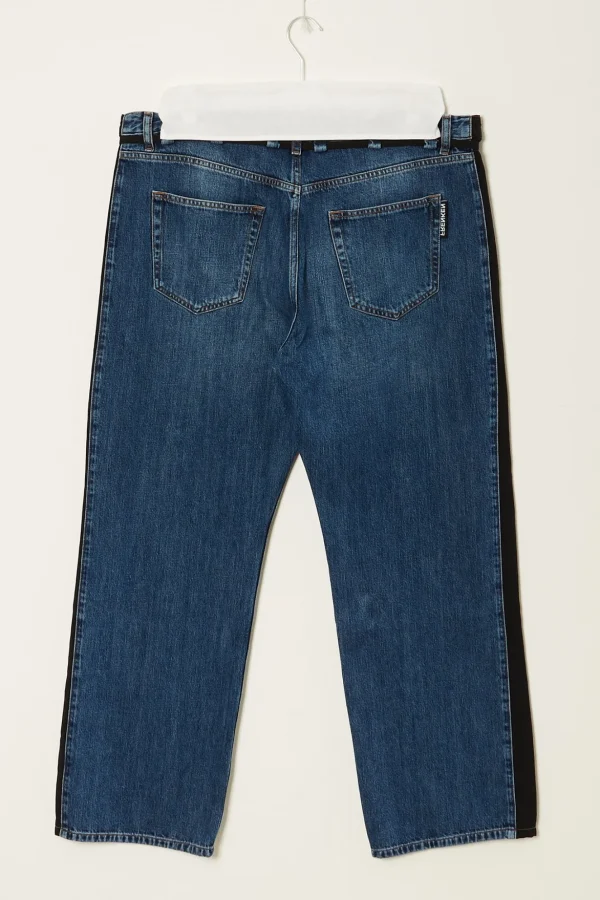 Frenken Stripe denim pants