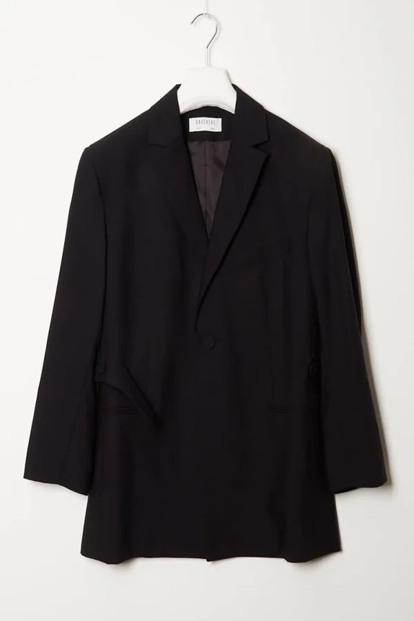 Gauchere Belted wool jacket