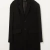 Gauchere Oversized felt wool coat