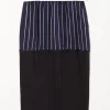 Gauchere Striped skirt