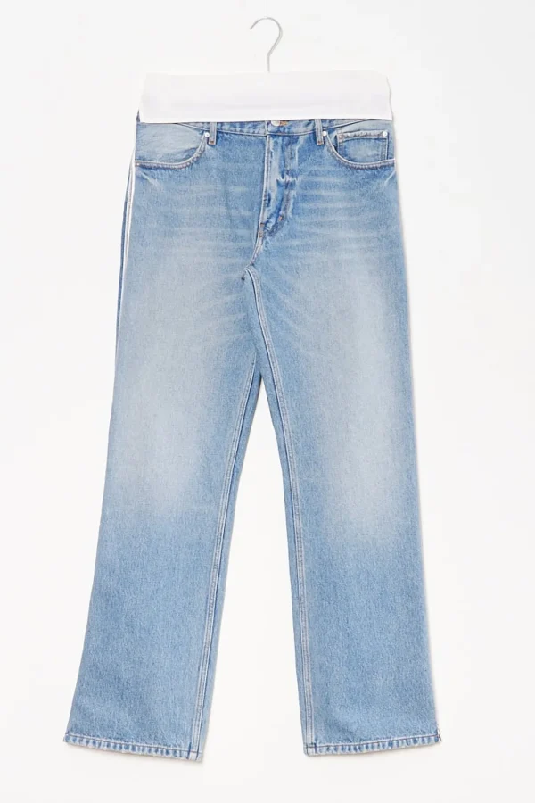 Gauchere Zipped side jeans