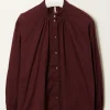 inDRESS Bleuet cotton blouse