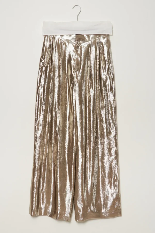 inDRESS Freesia silk blend pants