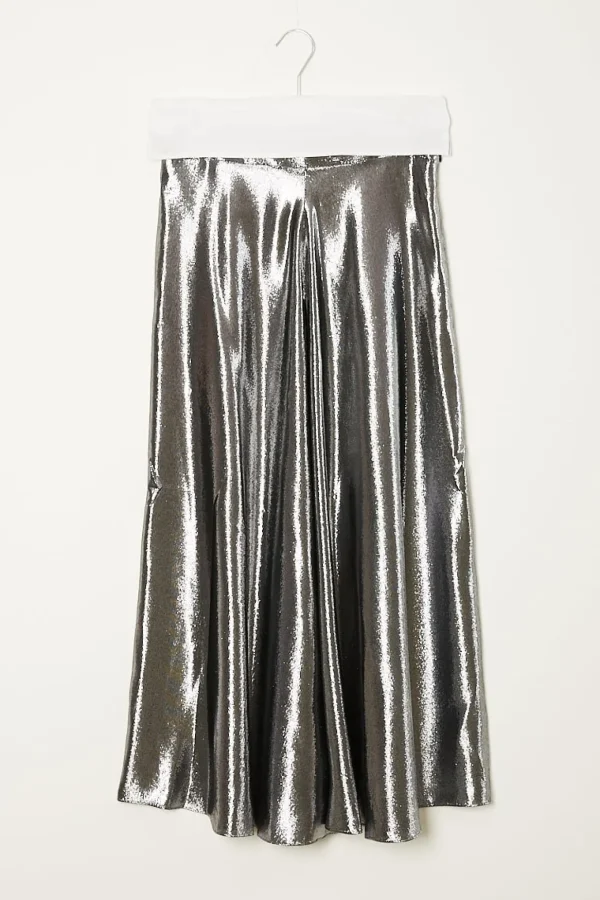 inDRESS Glycine shiny lurex skirt