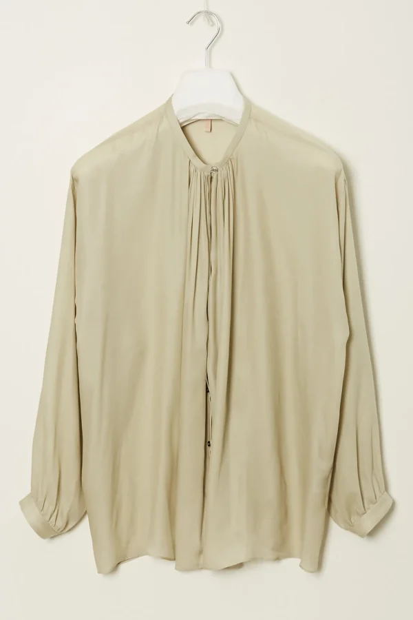 inDRESS Lilas 100% silk shirt