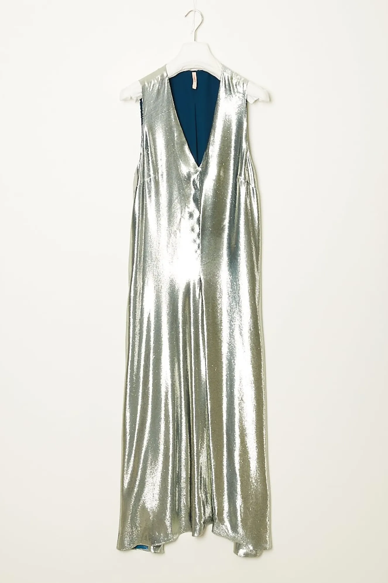 indress_manque_shiny_vnec_1.webp inDRESS Manque shiny v-neck dress