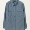 Isabel Marant Bridget chambray shirt dress