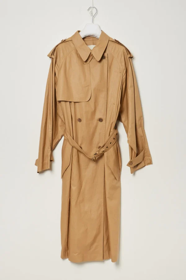 Isabel Marant Freanne coated linen coat