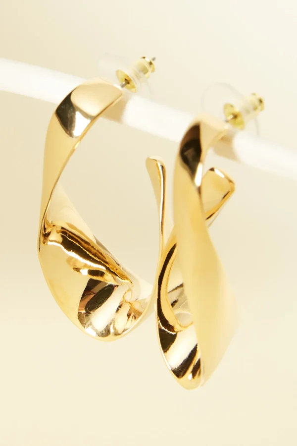 Isabel Marant Hoops twisted earrings