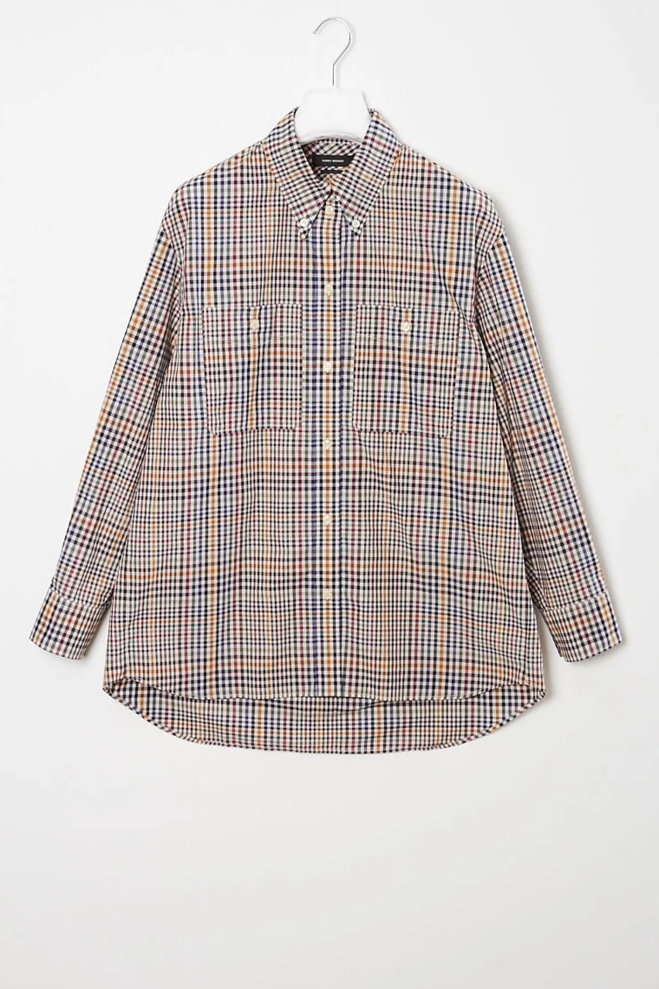 isabel_marant_rinela_chec_0.webp Isabel Marant Rinela check poplin shirt