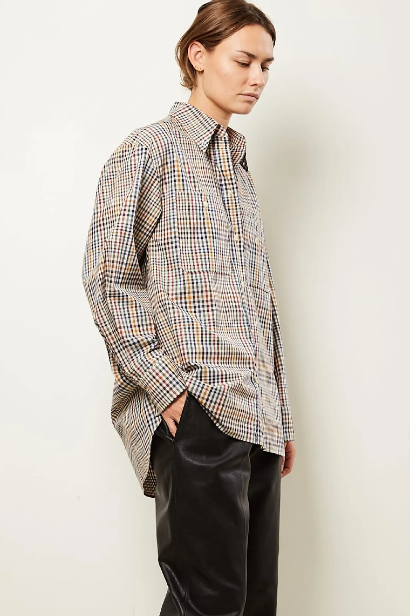 isabel_marant_rinela_chec_2.webp Isabel Marant Rinela check poplin shirt