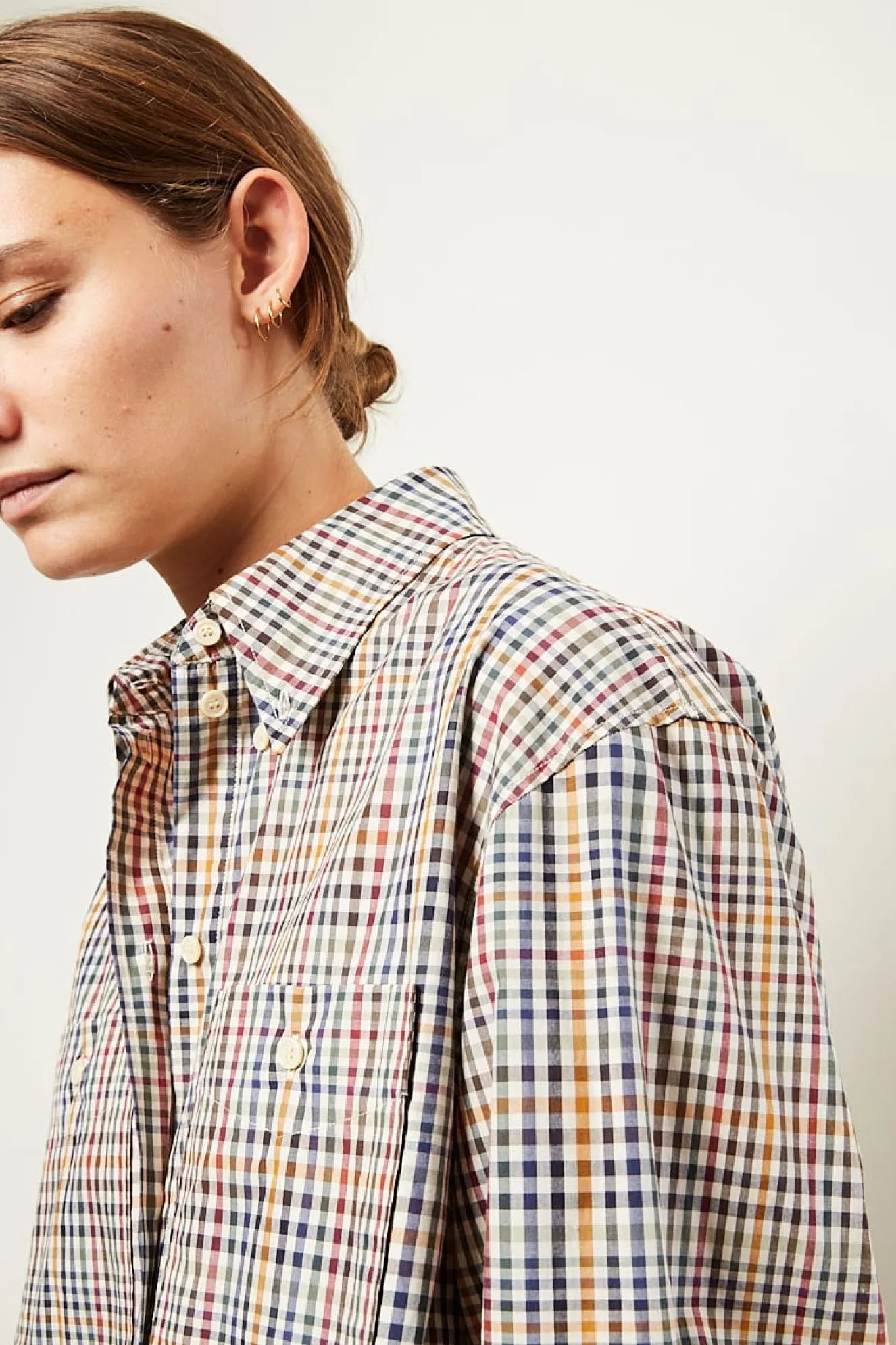 isabel_marant_rinela_chec_3.webp Isabel Marant Rinela check poplin shirt