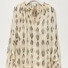 Isabel Marant Syra lurex shirt