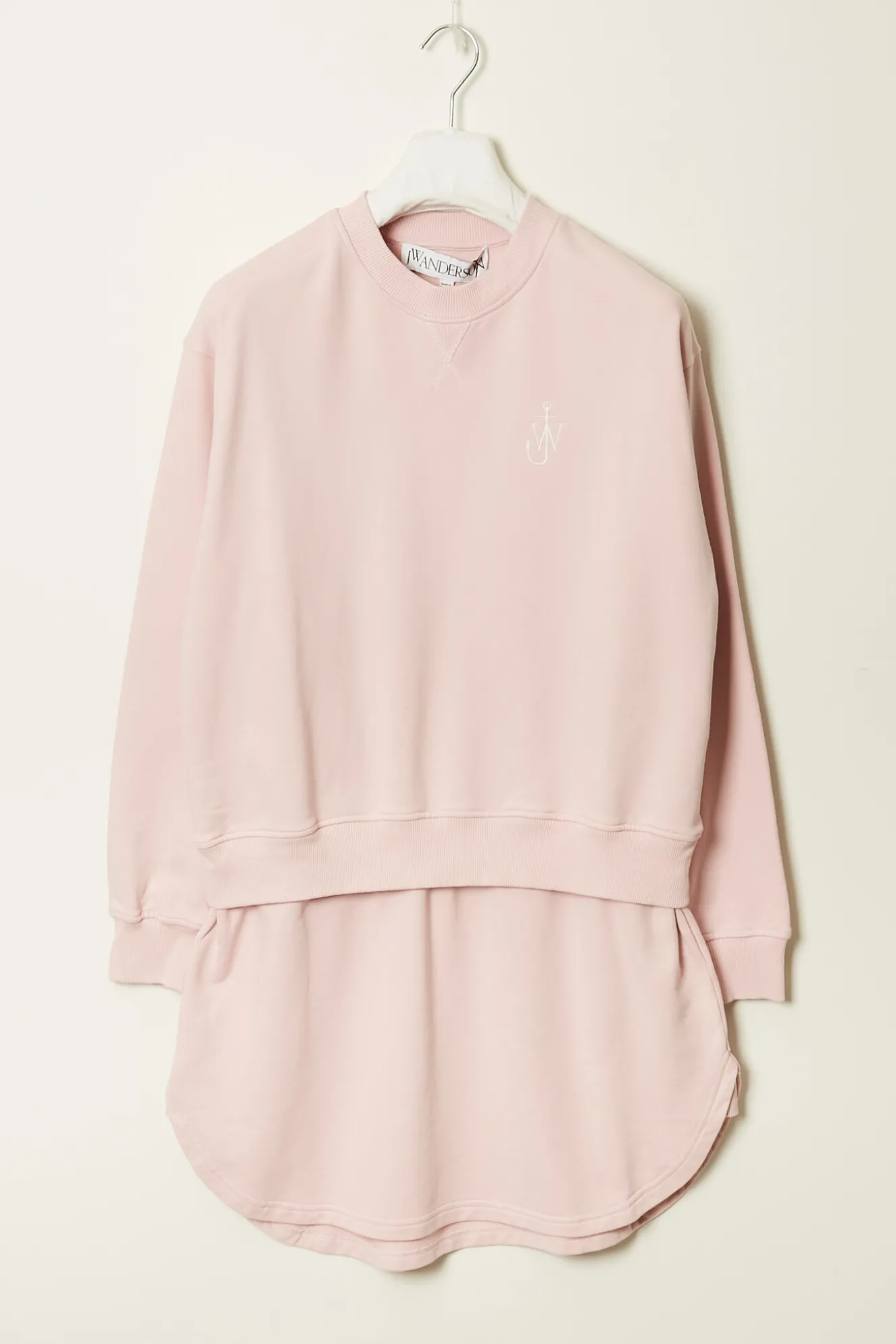 jw_anderson_layered_sweat_0.webp JW ANDERSON Layered sweatshirt dress