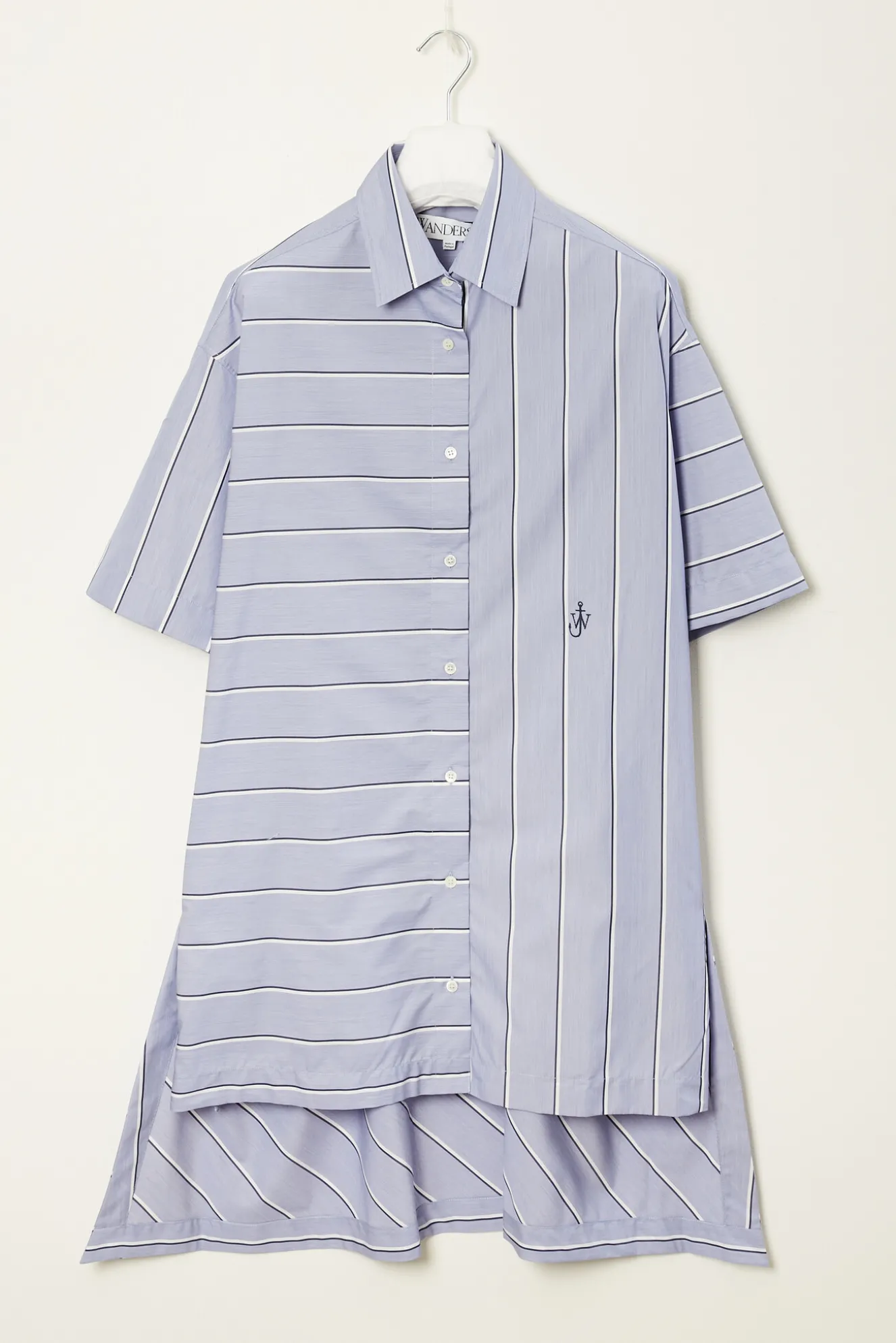 jw_anderson_short_sleeve__0.webp JW ANDERSON Short sleeve step shirt dress