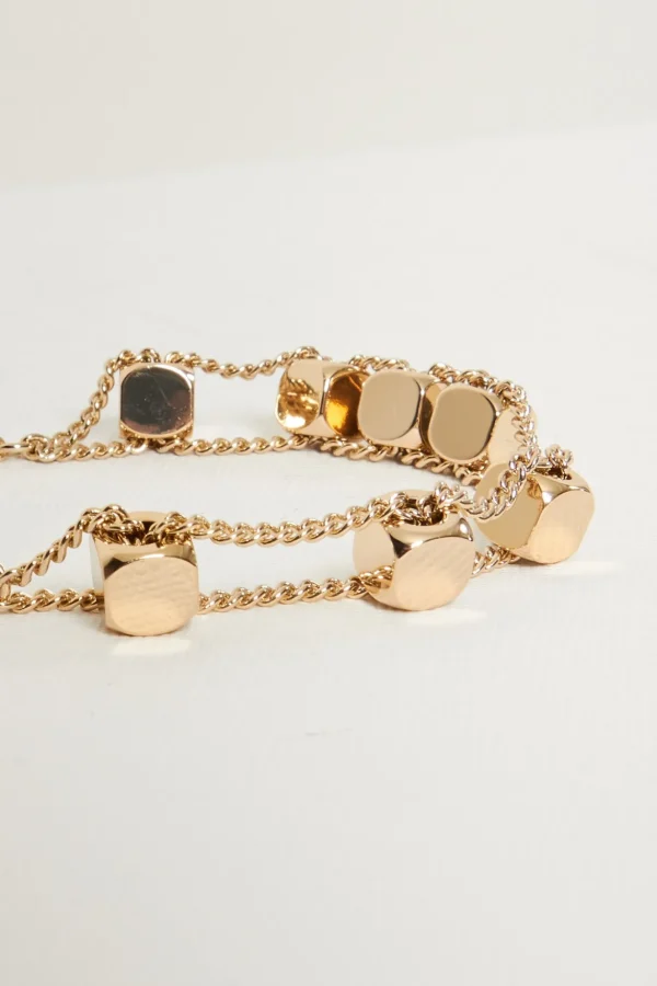 Lemaire Abacus bracelet gold