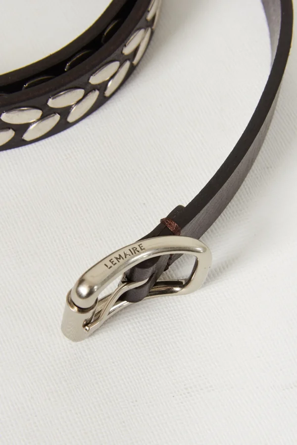 Lemaire Almond stud belt 20