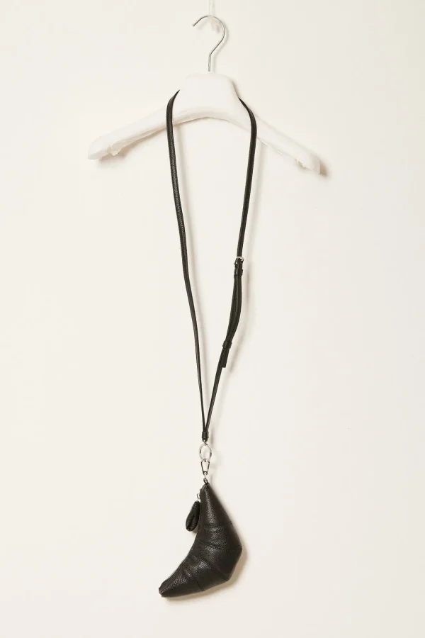 Lemaire Crossbody croissant coin purse