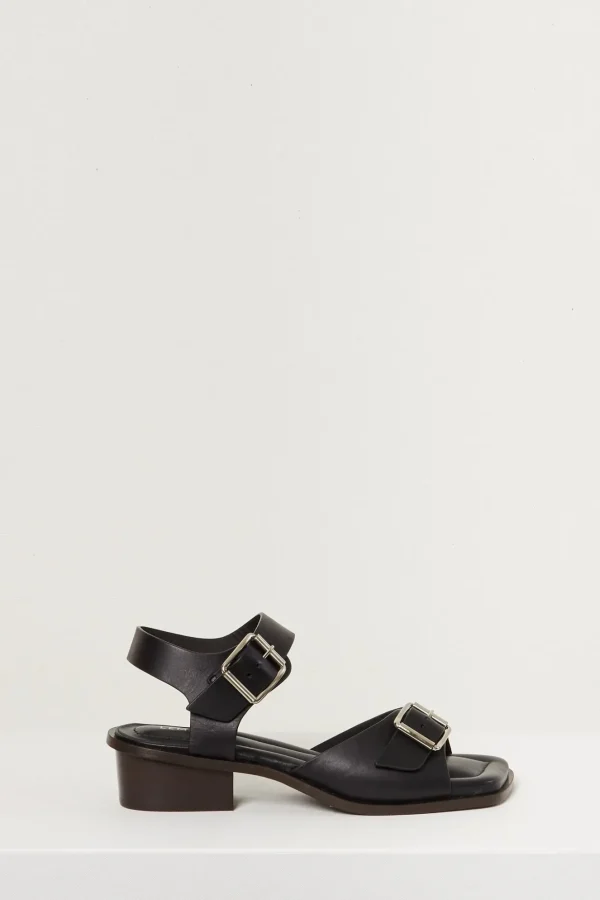 Lemaire Square heeled sandals 35