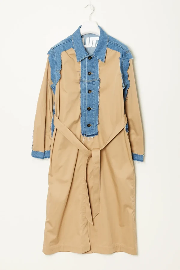 Lutz Huelle Galaxy denim coat
