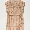 Marant Etoile Leazali printed cotton dress