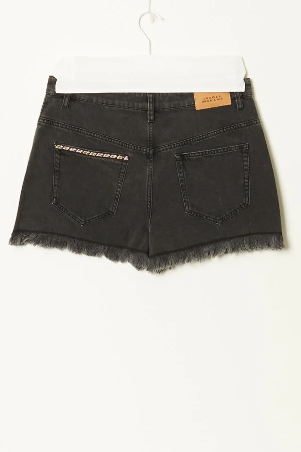 Marant Etoile Lesia embroidered shorts