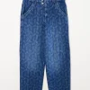 Marant Etoile Vimala laser denim pants