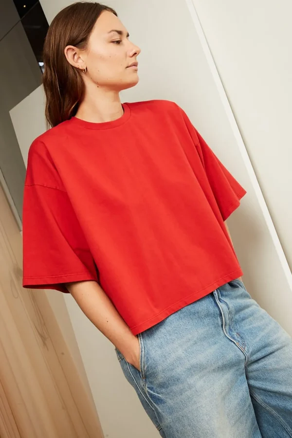ÂME Eloise thick cotton t-shirt