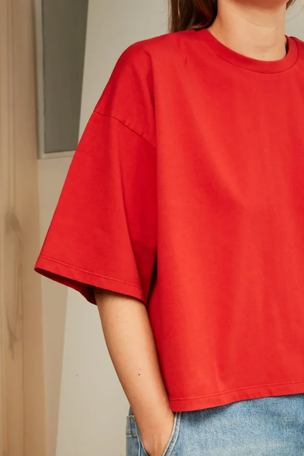 ÂME Eloise thick cotton t-shirt