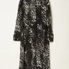 Monique van Heist Another print silk dress