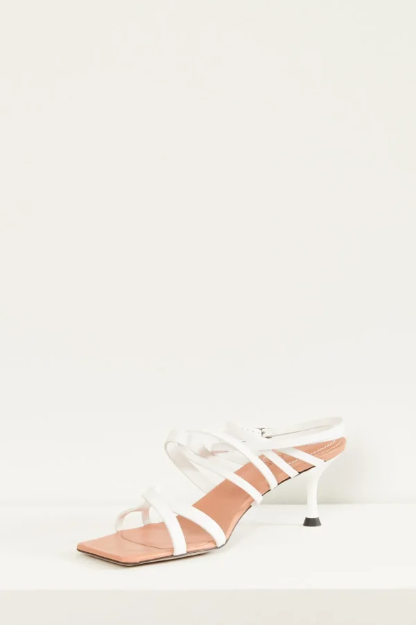 Morobé Polly flat leather sandals