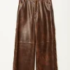 Nisida leather pants