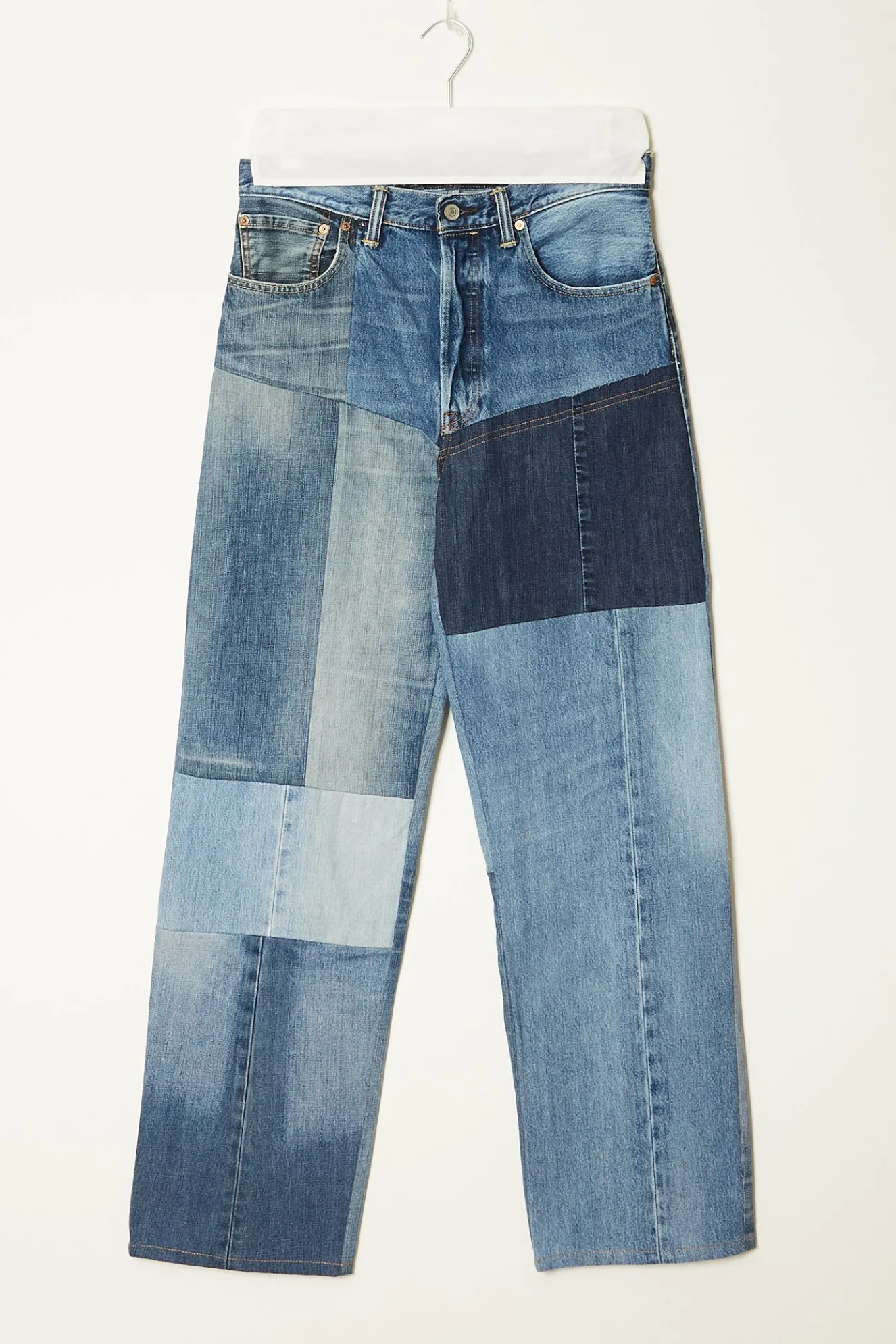 off_straight_patchwork_je_0.webp 1/OFF Straight patchwork jeans