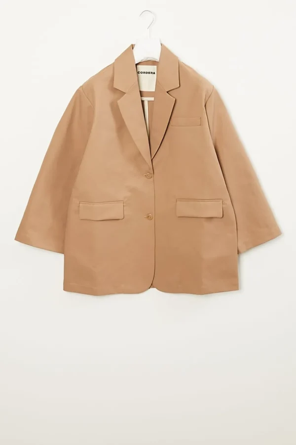 Oversize rain blazer