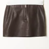 Remain Bonded leather skirt