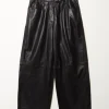 Remain Cocoon leather pants