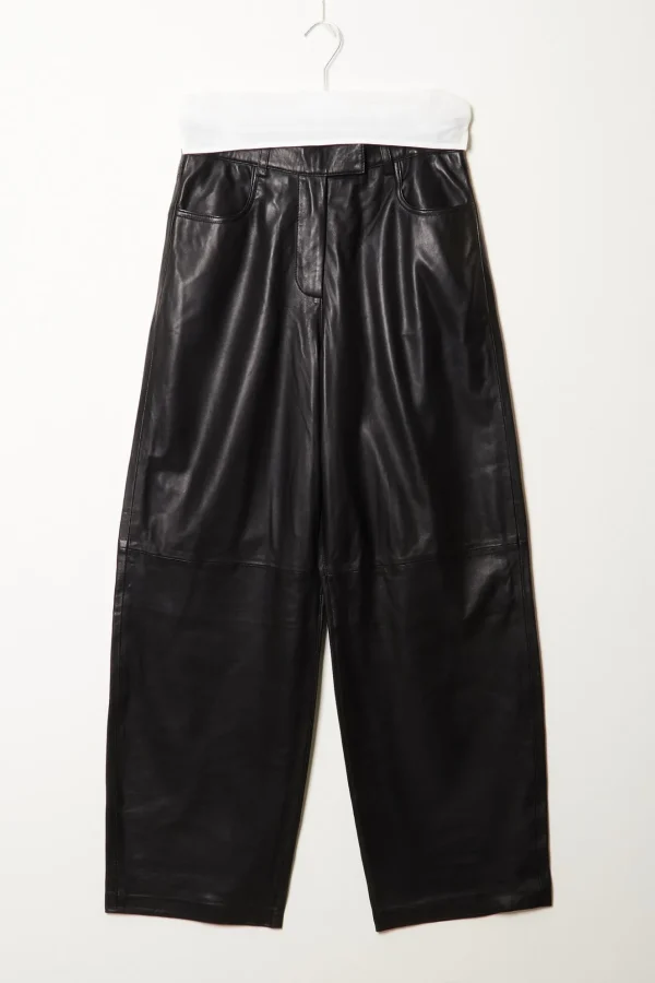 Remain Cocoon leather pants