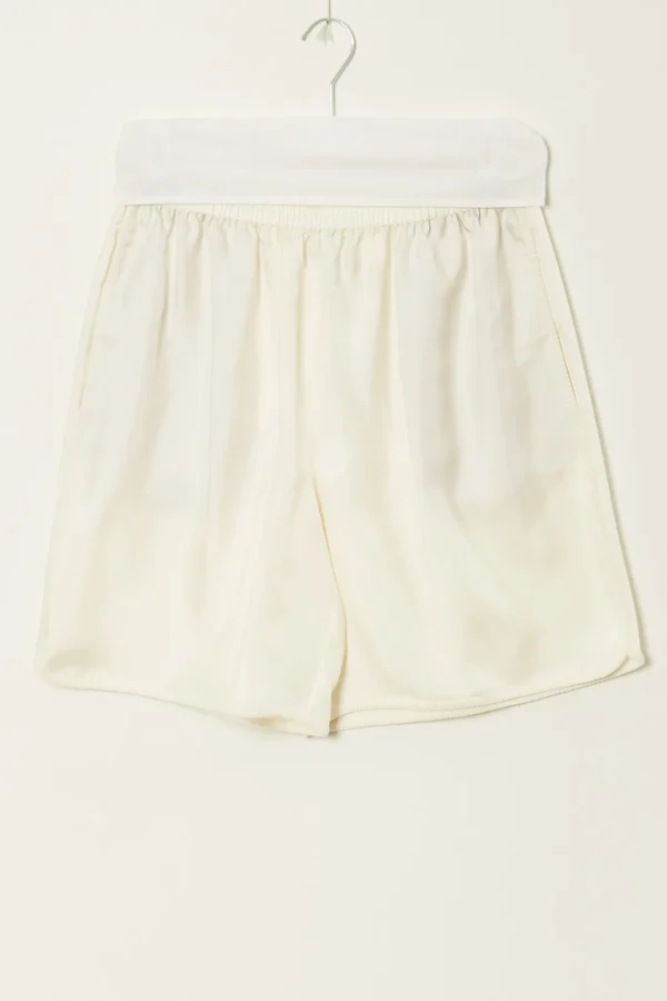 Róhe Taped silk shorts