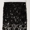 Rotate Sequins pencil skirt