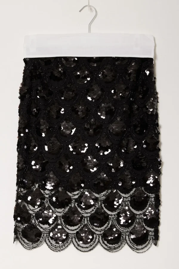 Rotate Sequins pencil skirt