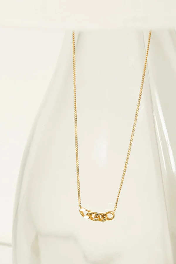 Studio Collect Cable necklace with four links