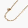 The Boyscouts Necklace Facet cable wide