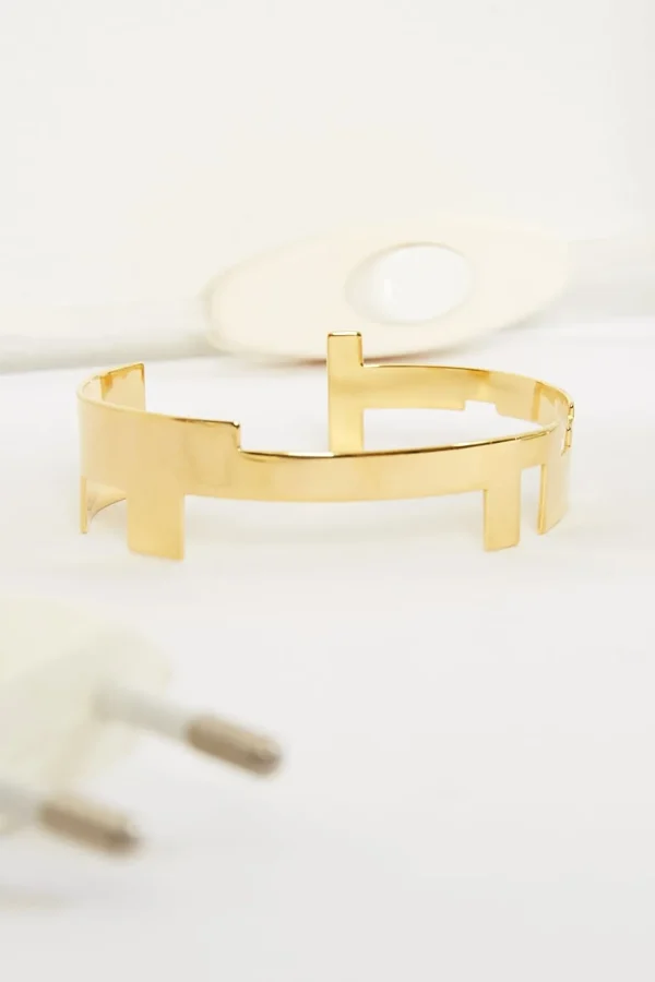 Tweek Left square sk 24k bracelet