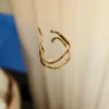 Vero Perla ear cuff single gold plated